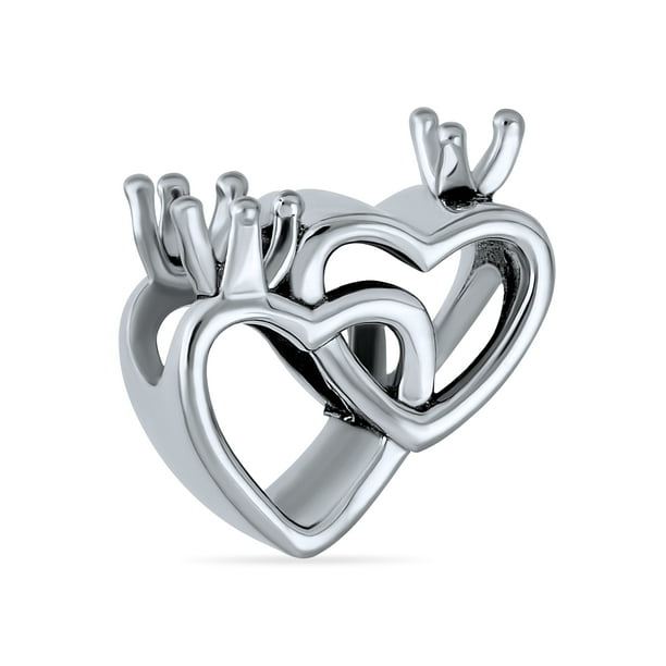 VALENTINE HEART CHARM 925 STERLING SILVER bracelet 